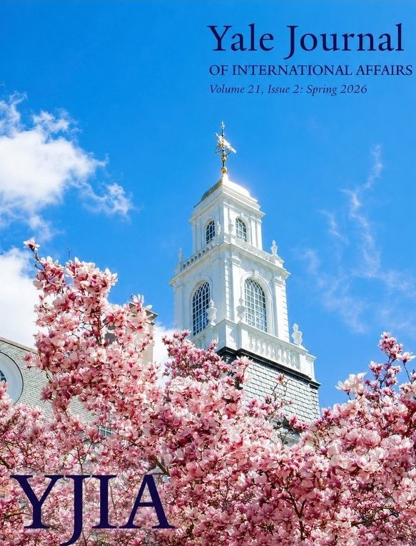 Yale Journal of International Affairs cover
